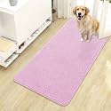 OLANLY Dog Door Mat for Muddy Paws 44x24, Super Absorbent Chenille Mud Mat