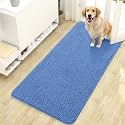 OLANLY Dog Door Mat for Muddy Paws 47x24, Super Absorbent Chenille Mud Mat