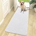 OLANLY Dog Door Mat for Muddy Paws 70x24, Super Absorbent Chenille Mud Mat
