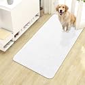 OLANLY Dog Door Mat for Muddy Paws 40x24, Super Absorbent Chenille Mud Mat