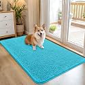 OLANLY Dog Door Mat for Muddy Paws 45x27, Super Absorbent Chenille Mud Mat