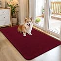 OLANLY Dog Door Mat for Muddy Paws 45x27, Super Absorbent Chenille Mud Mat