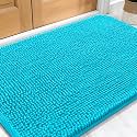 OLANLY Dog Door Mat for Muddy Paws 32x20, Super Absorbent Chenille Mud Mat