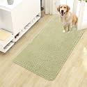 OLANLY Dog Door Mat for Muddy Paws 40x24, Super Absorbent Chenille Mud Mat