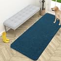 OLANLY Dog Door Mat for Muddy Paws 59x24, Super Absorbent Chenille Mud Mat