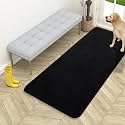 OLANLY Dog Door Mat for Muddy Paws 54x24, Super Absorbent Chenille Mud Mat