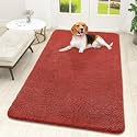 OLANLY Dog Door Mat for Muddy Paws 59x32, Super Absorbent Chenille Mud Mat