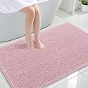 OLANLY Large Bathroom Rugs 44x32, Extra Soft Absorbent Chenille Bath Rugs