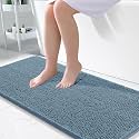 OLANLY Large Bathroom Rugs 50x30, Extra Soft Absorbent Chenille Bath Rugs