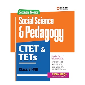 old edition arihant scorer notes social science amp pedagogy ctet amp tets class 68
