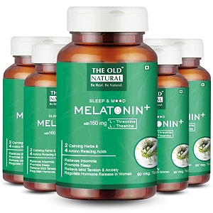 the old natural melatonin sleeping pills melatonin 5mg with tagara 125mg 300 best sleeping tablet ii pack of 5 bottles