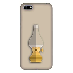 an old paraffin lamp full of dust isolated hard printed designer case for honor 7s back cover mrr1484