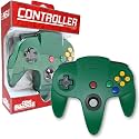 Old Skool N64 Wired Game Controller Joystick for Nintendo 64 - Green Gamepad