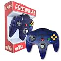 Old Skool N64 Wired Game Controller Joystick for Nintendo 64 - Grape