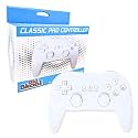 Old Skool Wii Classic Pro Controller Compatible with Wii and WiiU White