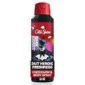 Old Spice Aluminum Free Body Deodorant Dry BodySpray for Men, 24/7 Freshness &Lasting Scent,24/7 Sweat & Odor Protection,Smell Like a Hero,Batman,Black Cherry &Nightfall Scent, 5.1 Ounce (Pack of 12)
