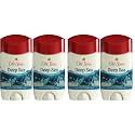 Old Spice Dry Feel Antiperspirant Deodorant for Men,24/7 Freshness,24/7 Sweat & Odor Protection,Gentle on Skin with Skin Conditioners,Deep Sea with Ocean Waves + Kelp Scent,2.6 oz,(Pack of 4)