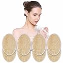 Old Tree Oval Body Loofah (Pack of 8) for Men and Women - Natural Scrubber for Bathing - For All Type of Skin -Biodegradable and Eco-Friendly Natural Scrubber