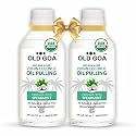 Oil PullingSpearmint 200 + Spearmint 200 ml |Cold Pressed Virgin Coconut Oil|Ayurvedic Mouthwash|For Healthy Teeth &amp; Gums,Healthier, Teeth Whitening, Detoxification|Pack of 2|Oil Pulling or Mouthwash Combo|200ML + 200ML