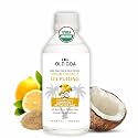 Coconut Oil Pulling | Cold Pressed Virgin Coconut Oil | Ayurvedic Mouthwash | For Healthy Teeth & Gums, Bad Breath, Teeth Whitening, Fresh Breath | Oral & Dental Care | 200ML, Lemon