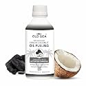 Pulling Oil Mouthwash For Strong Teeth And Gums With Activated Charcoal | Oil Pulling For Mouth, Gums And Healthy Teeth | ACTIVATED CHARCOAL | 200 ML