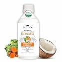 Oil Pulling for Mouth, Teeth &amp; Immunity | Virgin Coconut Oil From Goa | Ayurvedic Dental Mouthwash for Oral Health | Detox, Oral Health &amp; Teeth Whitening | Cardamom &amp; Turmeric | 200 ML
