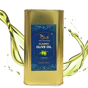 oleaf classic olive oil  imported pure olive oil from greece  100 natural and healthy  olive oil for cooking and other uses 1 litre