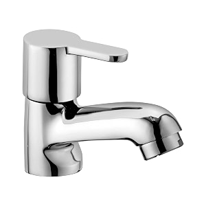 oleanna brass pillar cock silver chrome finish