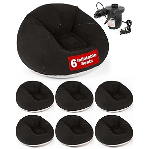 OLEEK Inflatable Bean Bag Chair with Electric
