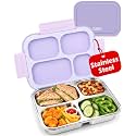 OLEEK steel bento box for kids, leak proof stainless steel lunch box
