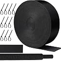 66 ft 1 in 2:1 Heat Shrink Braided Sleeving, Black