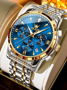 OLEVS 3639 Multifunctional Waterproof Luminous Analog Watch