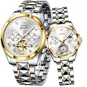 OLEVS Couple Pair Watches Set Automatic Mechanical