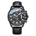 OLEVS Mens Watch Fashion Simple Casual Chronograph