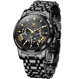 OLEVS Watch for Men Diamond Business Dress