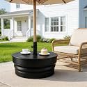 OLILAWN Foldable 110 lb Umbrella Stand Base, Heavy Duty Patio Umbrella Base