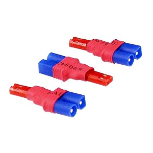 3pcs no wires connector ec2 style male to jst adapterc170-3