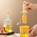 Olive Oil Dispenser Bottle with Silicone Brush (200ML)