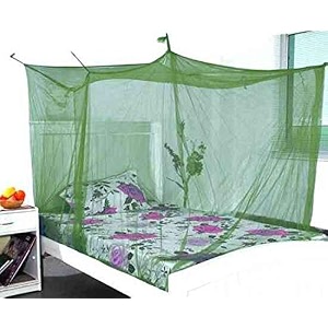 olive rectangular fine mesh mosquito net for single beddouble bed 65x65 insect protection repellent perfect for indoors and outdoors