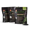 OLIVETTE Organic Biochar Activated Charcoal for Plants, 3 Bags