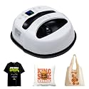 OLIXIS Heat Press Machine for T Shirts, Portable Easy Press Heat Transfer Machine with LCD Display, 32-450°F Temp Control, Ideal for T-Shirts, Tote Bags, Baby Clothes, Decor &amp; More