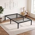 OLIXIS Twin XL Metal Bed Frame, 14IN with with Space Storage, 500LBS