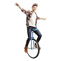 24 Inch Wheel Unicycle with Steel Rim Outdoor Leakproof Tire Wheel Cycling One Wheel Bike with 2 Pedals, Height Adjustable Unicycle Outdoor Sports 24" Wheel for Adults