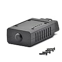 16 Pin OBD 2 OBDII Male Connector OBD2 16 pin Adaptor J1962 Connector OBDII Plug with Screws Car Diagnostic Cable Connector (OBD Male +Outlet)