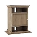 Ollie &amp; Hutch Flipper 10/20 Gallon Aquarium Stand, Rustic Oak