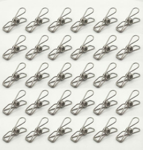 OLLIE S-304 Stainless Steel Cloth Clips