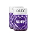 OLLY Ultra Strength Sleep Softgels, 10mg Melatonin, L-Theanine, Chamomile, Magnesium, Lemon Balm, Supports Deep Restful Sleep, Nighttime Sleep Aid, Non Habit-Forming - 60 Count (Pack of 2)