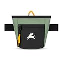 OllyDog Goodie Treat Bag, Dog Treat Pouch, Waist Belt Clip for Hands-Free Training, Magnetic Closure, Dog Training and Behavior Aids, Three Ways to Wear (Olivine)
