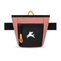 OllyDog, Goodie Treat Bag, Dog Treat Training Pouch | Magnetic Closure | 3 Ways to Wear | Hands-Free Waist Belt | Water-Resistant Recycled Vegan Fabric (Desert)