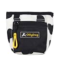 OllyDog Goodie Treat Bag, Dog Treat Pouch, Waist Belt Clip for Hands-Free Training, Magnetic Closure, Dog Training and Behavior Aids, Three Ways to Wear (Moon Shadows)